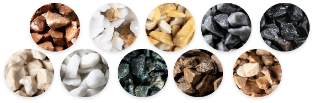 Marble aggregates
