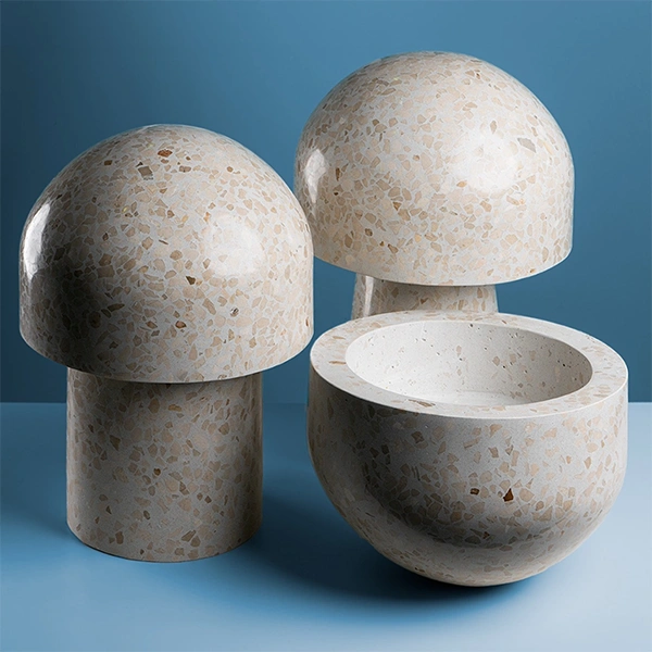 Objets contemporains en Terrazzo
