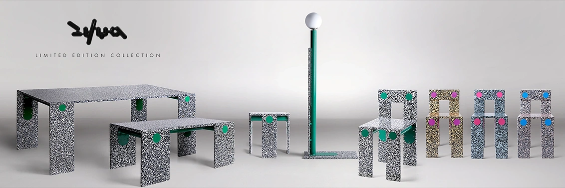 Objets contemporains en Terrazzo